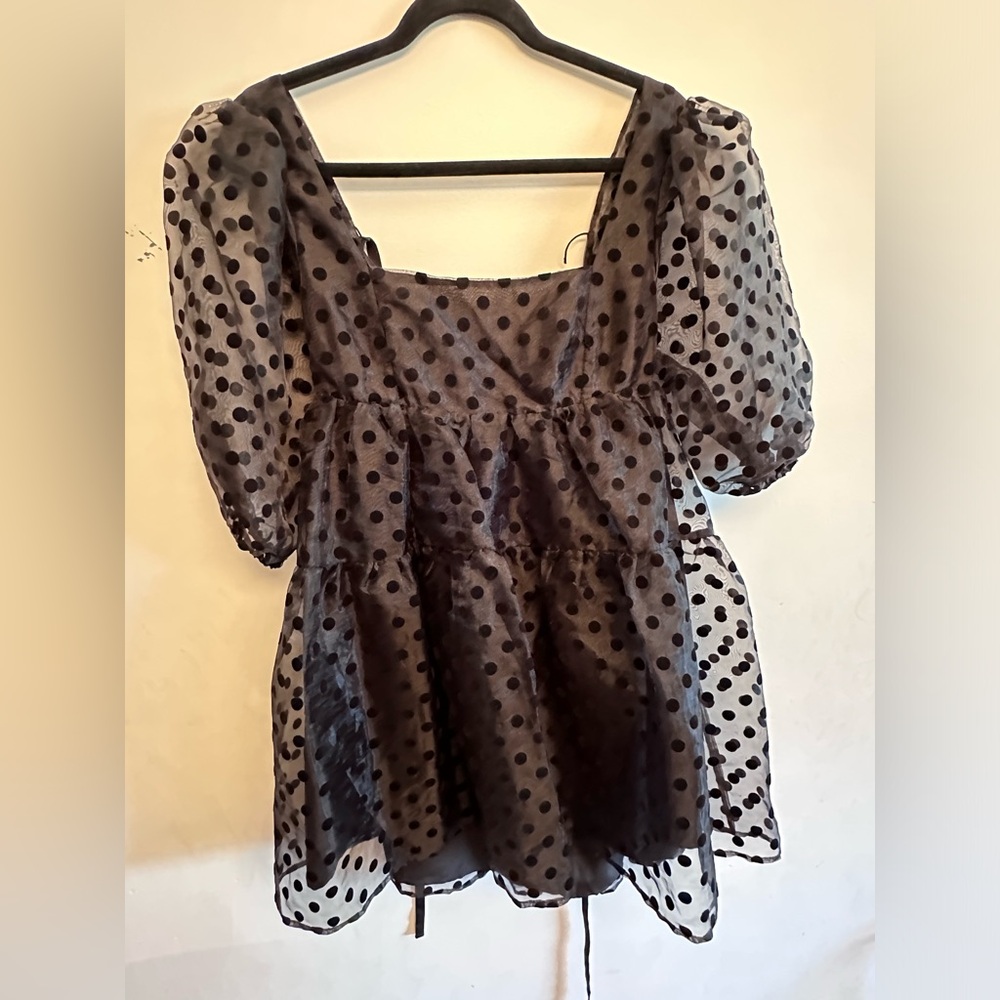 Babydoll dress with lace up back - Halloween 🎃 costume or night out!